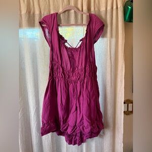 by Anthropologie Sleeveless Open-Back Mini Dress